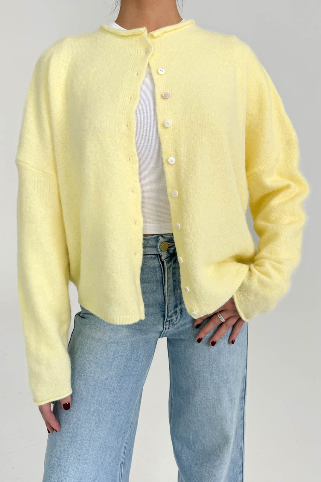 Phoebe Cardigan in Butter