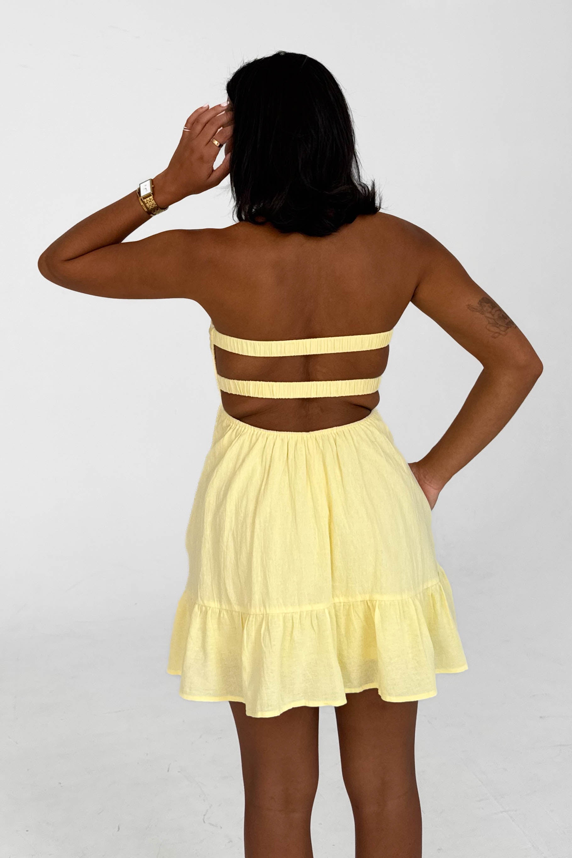 Summer Breeze Dress in Yellow