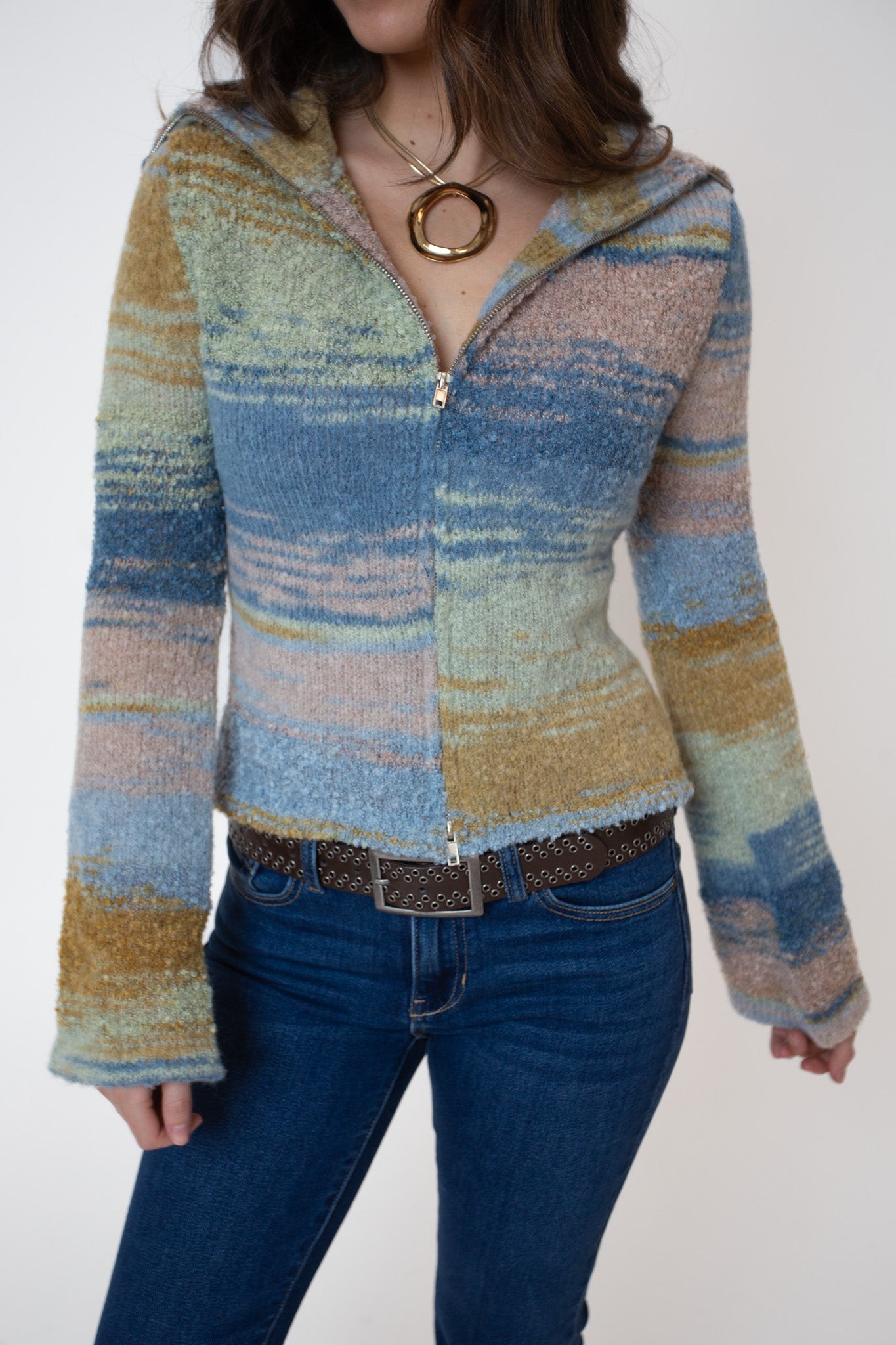 Skye Sweater in Baby Blue