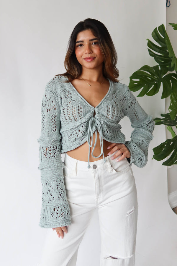 Faye Top in Sage