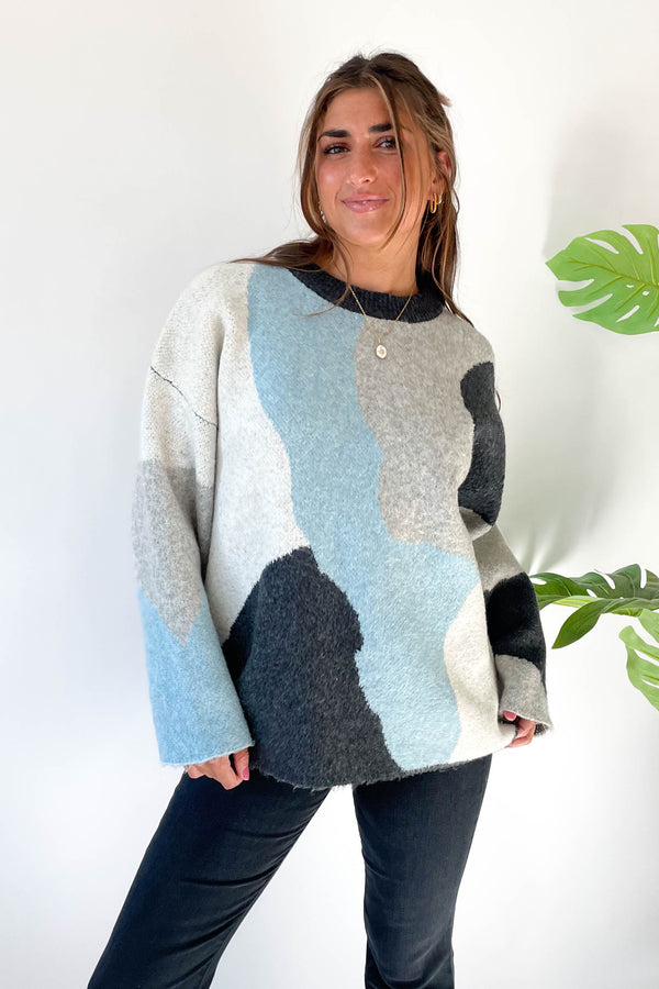 Betsy Sweater in Blue