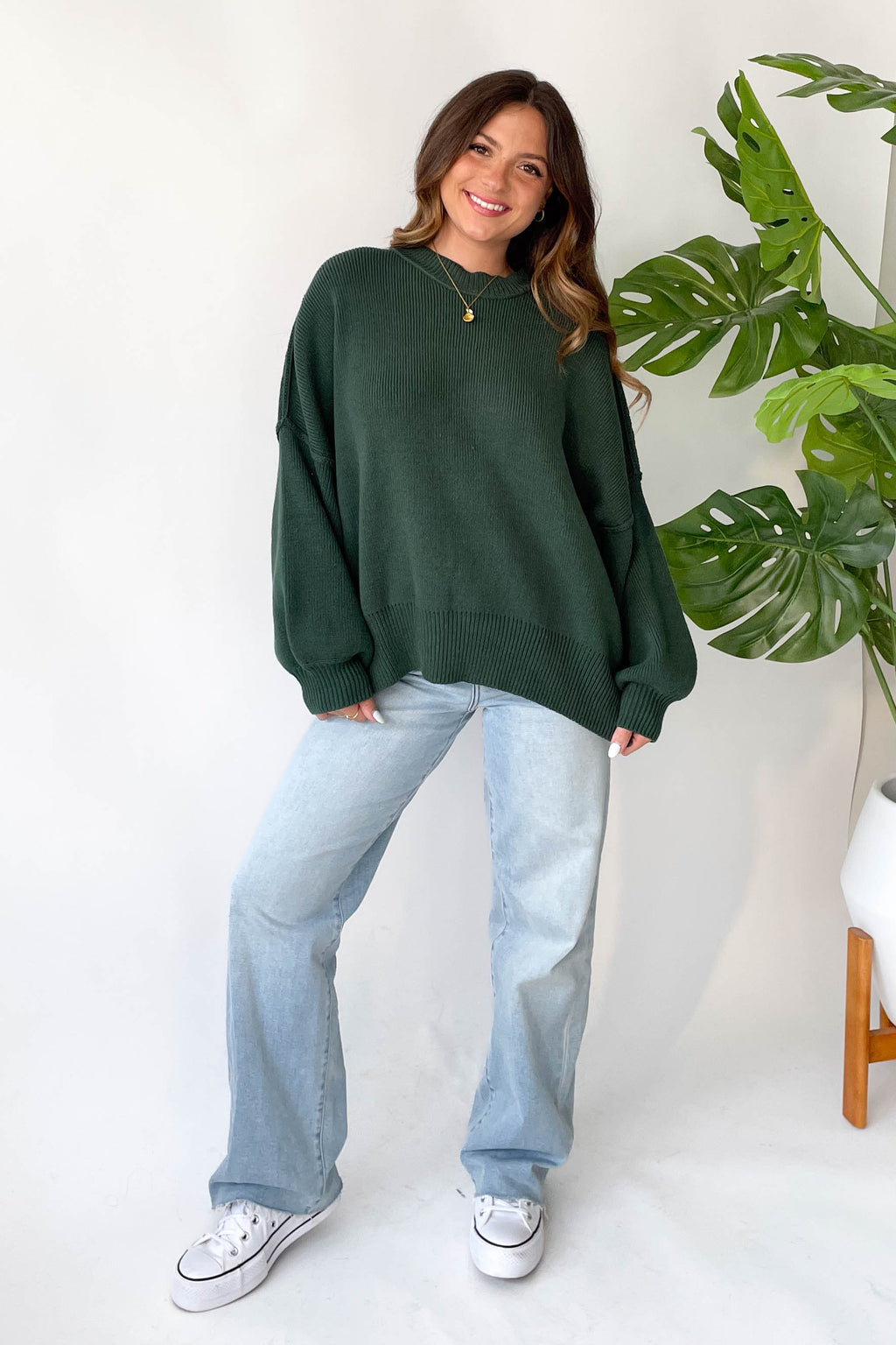 Martha Sweater in Green – Grey Bandit