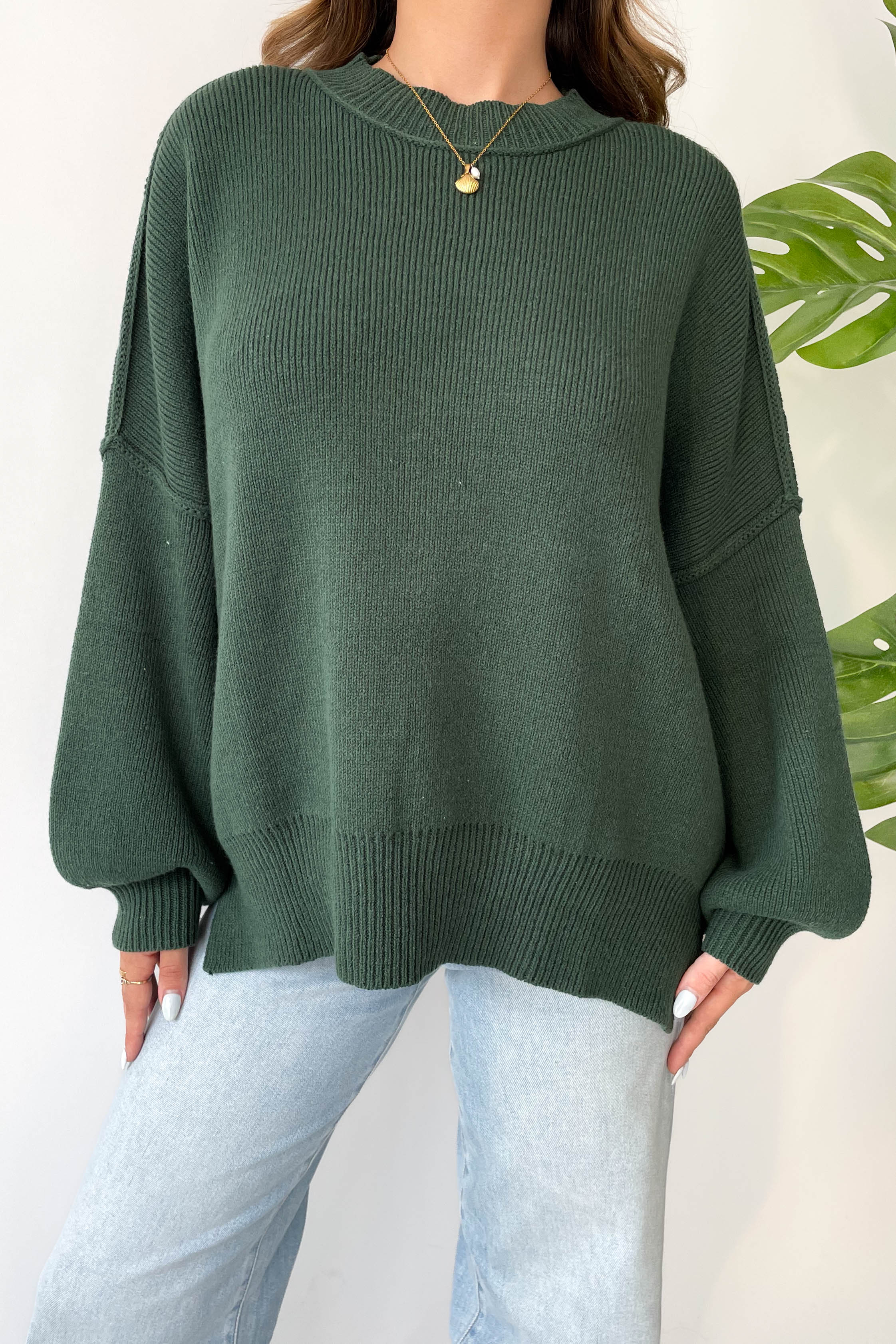 Martha Sweater in Green – Grey Bandit