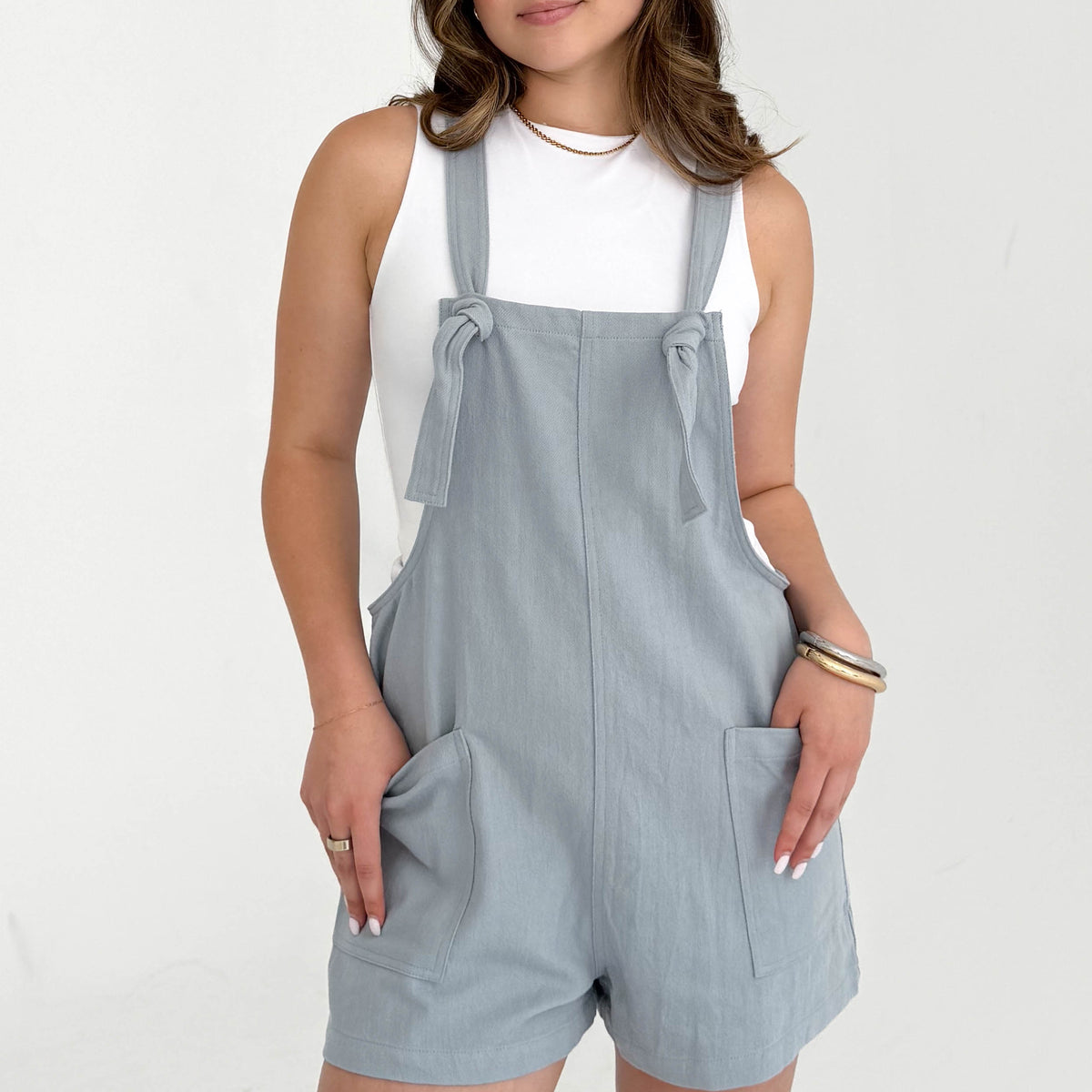 Bianca Overalls in Blue Bianca Overalls in Blue