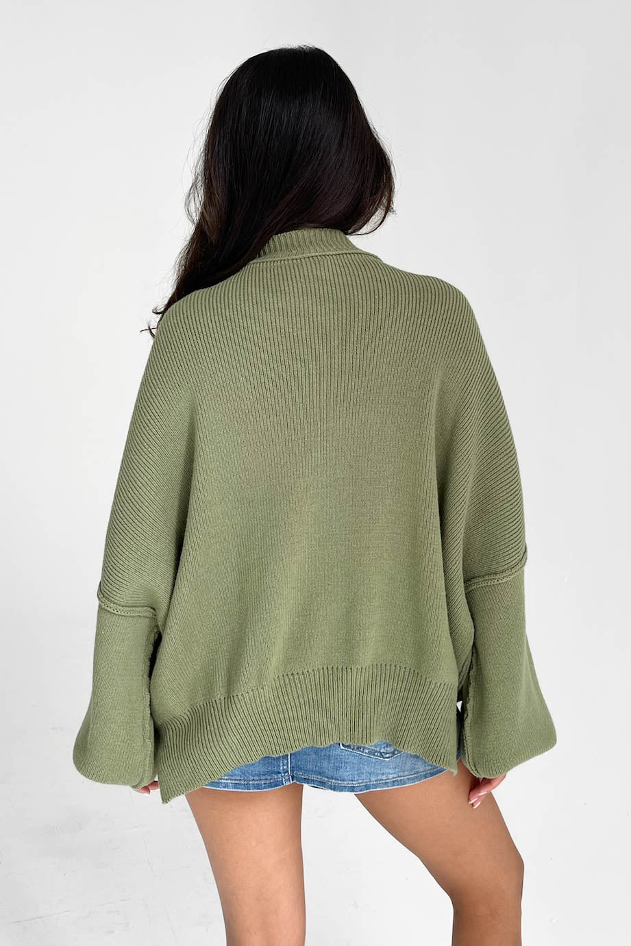 Martha Sweater in Moss