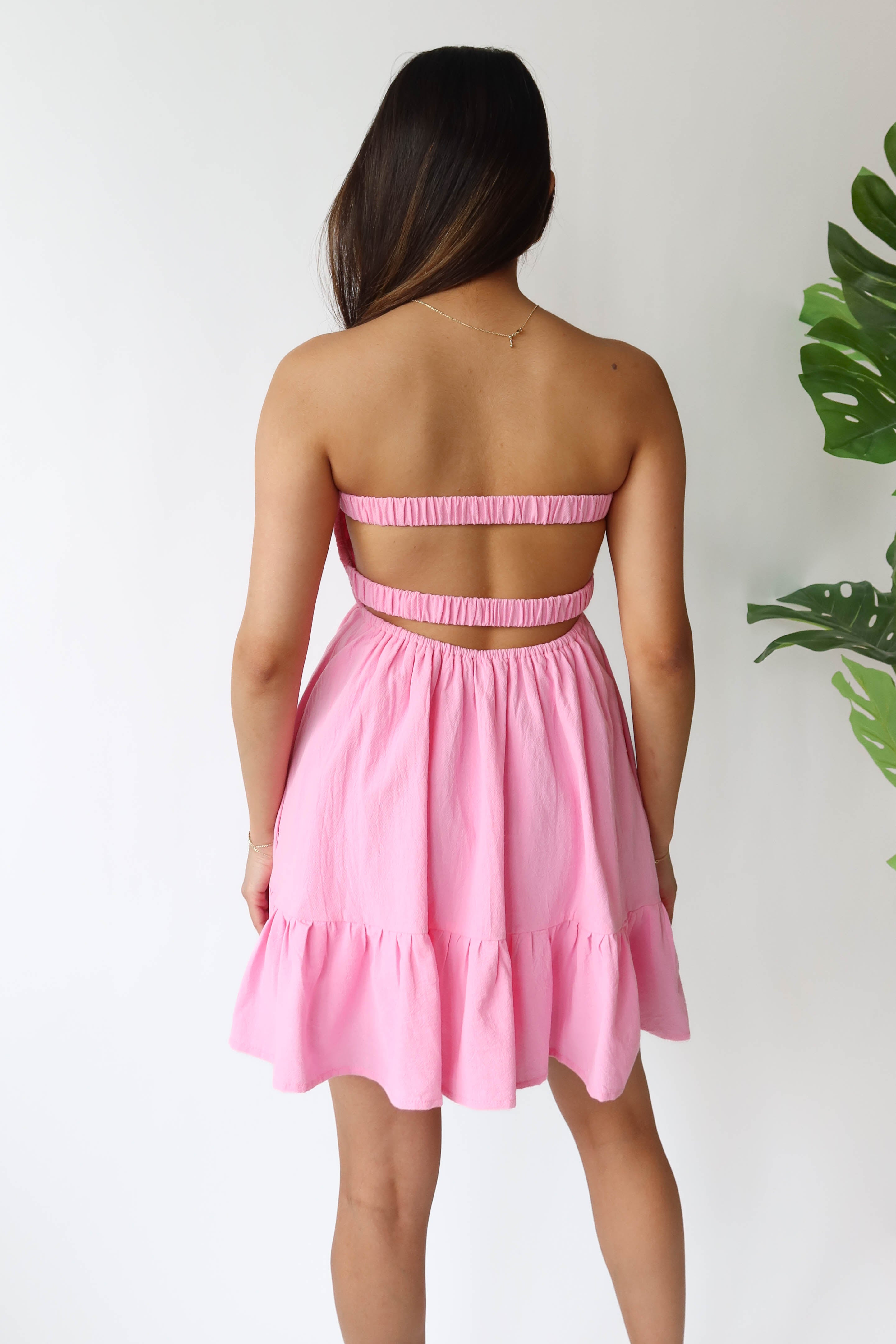 Summer Breeze Dress in Pink