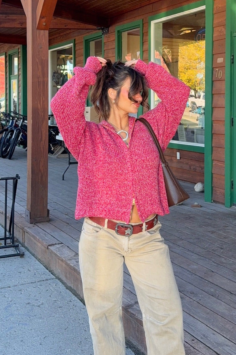 Shiloh Zip Up Sweater