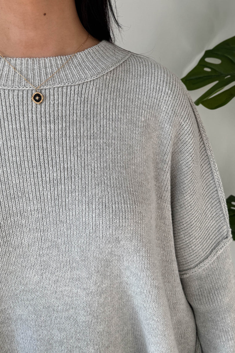 Martha Sweater in Grey