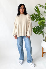Martha Sweater in Taupe