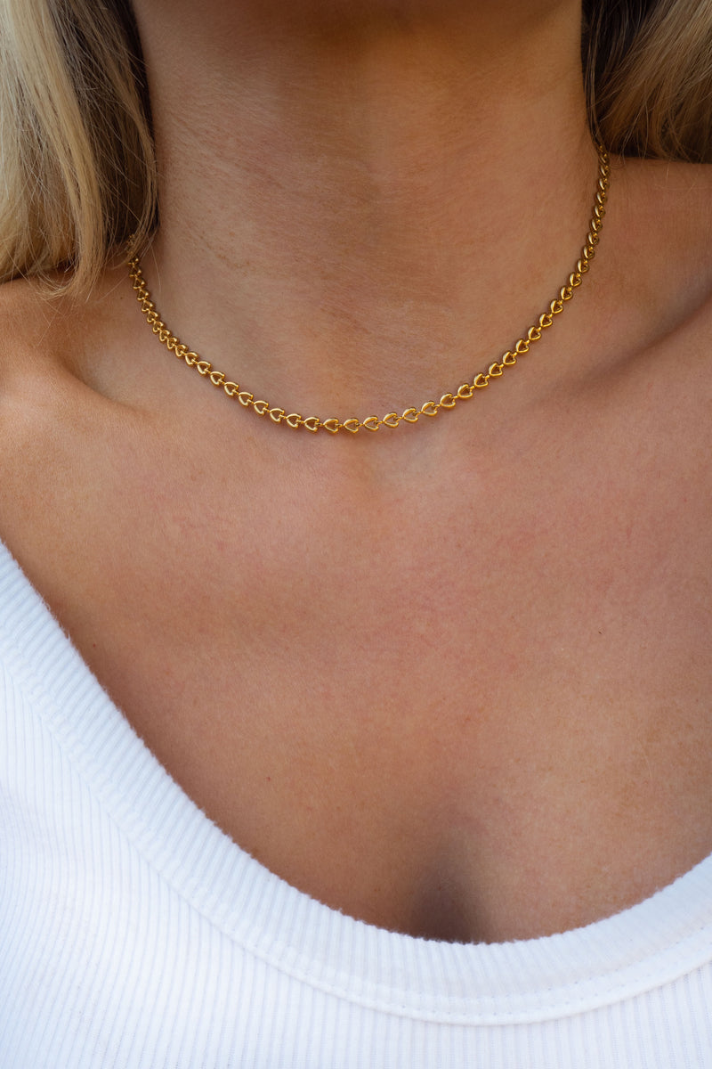 Kendra Necklace in Gold