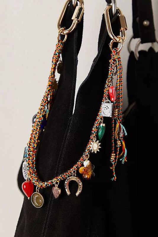 Evil Eye Bag Charm Chain