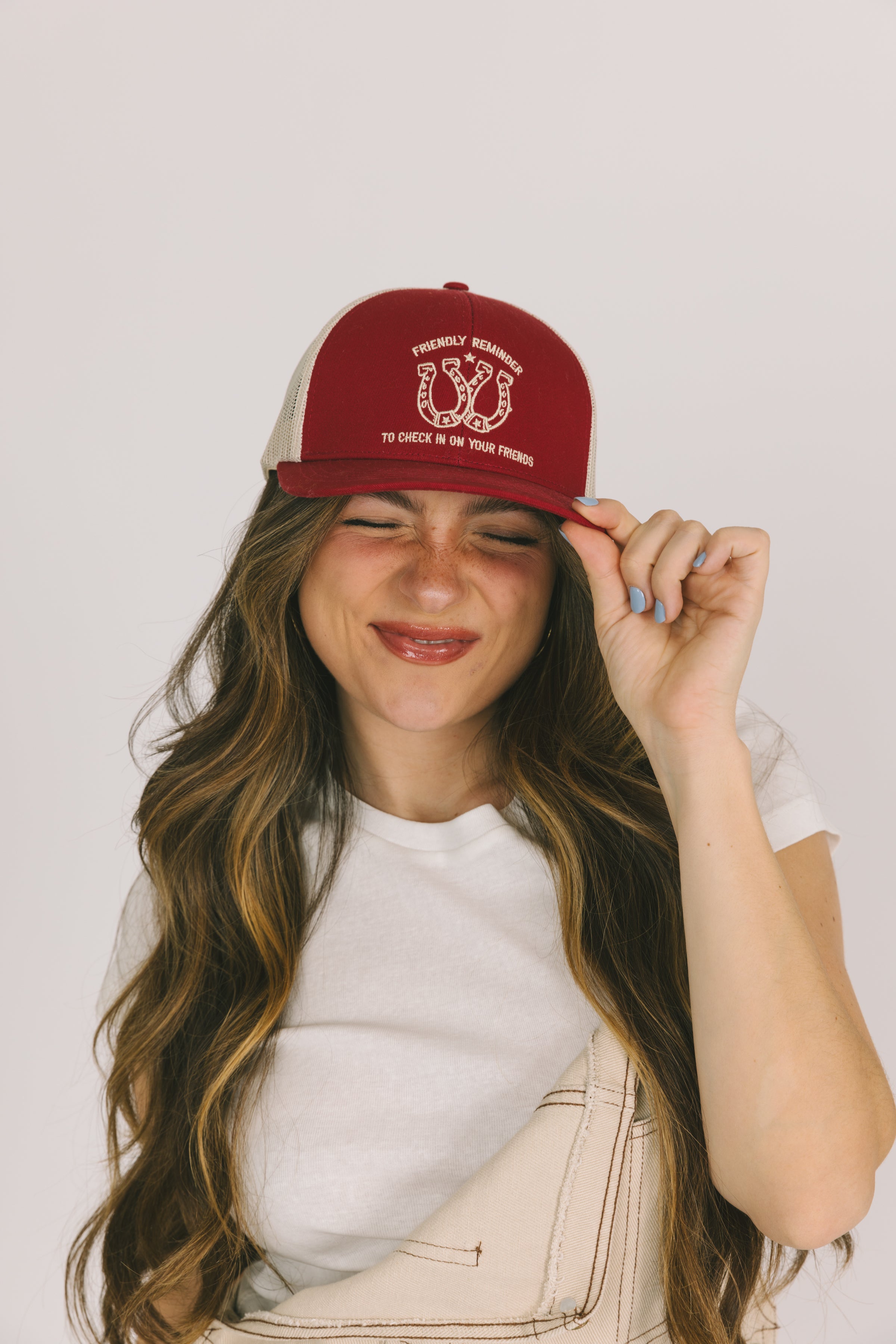 Mental Health Awareness Red Trucker Hat