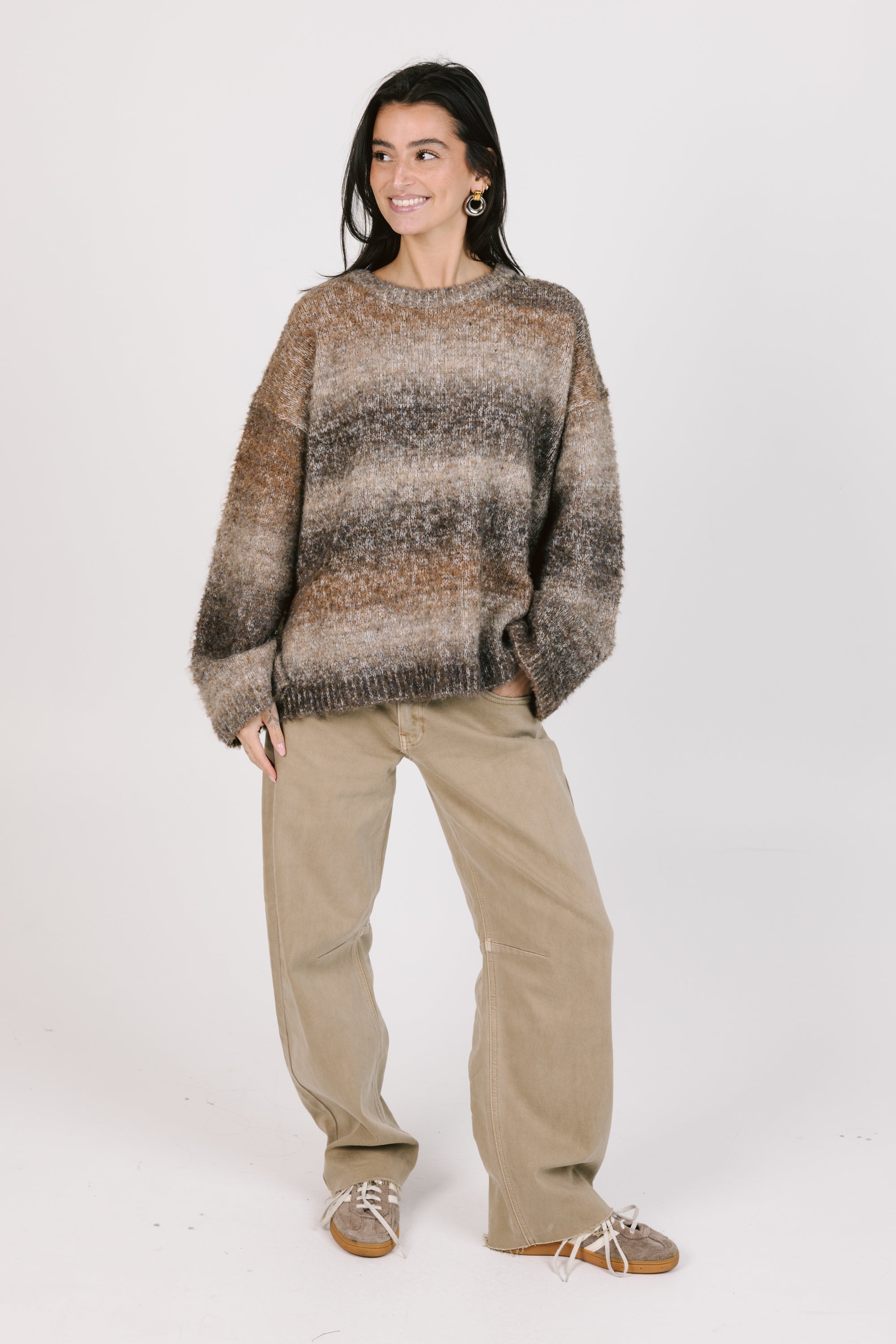 Brynn Sweater in Brown