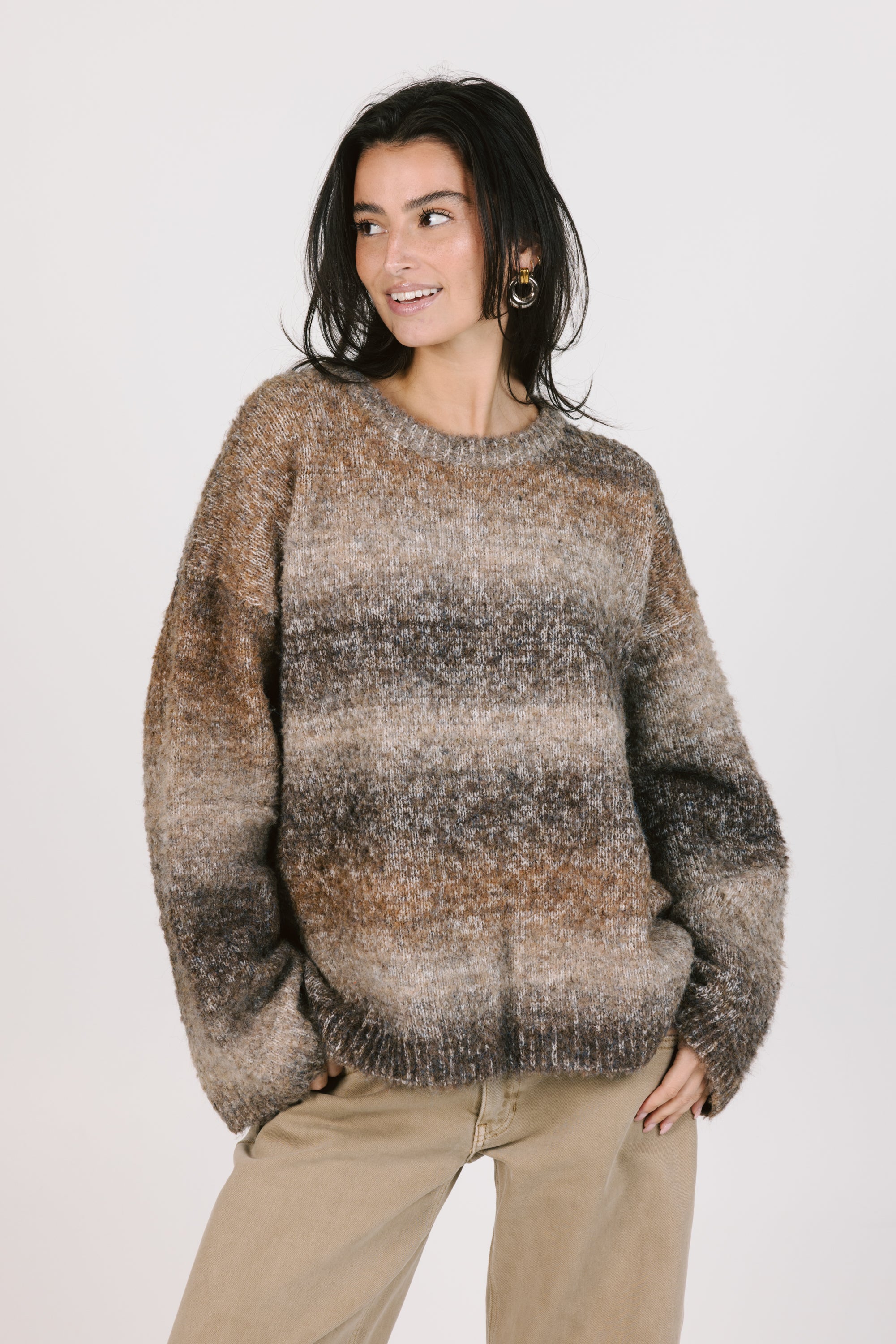 Brynn Sweater in Brown