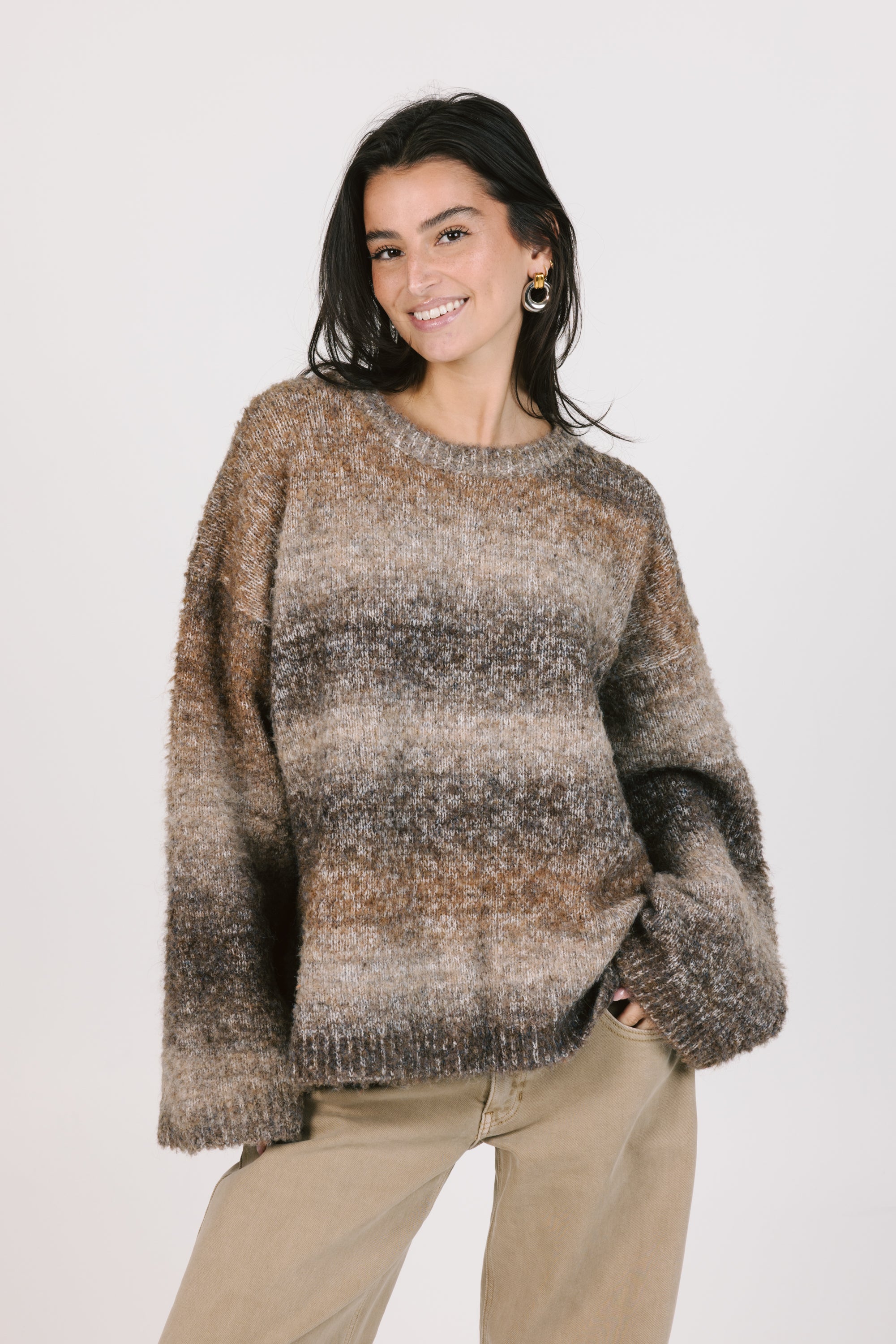 Brynn Sweater in Brown