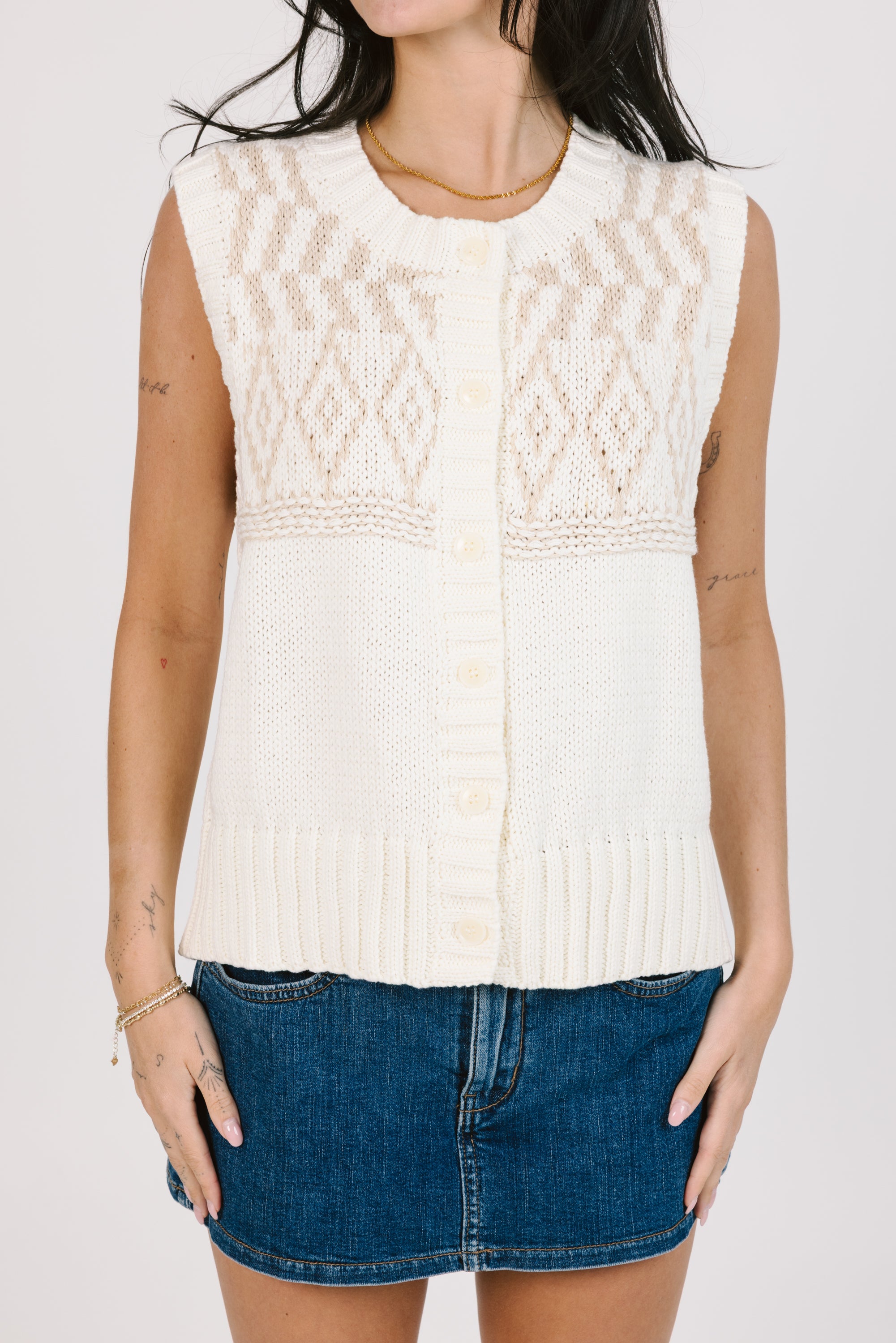 Illy Top in Oatmeal