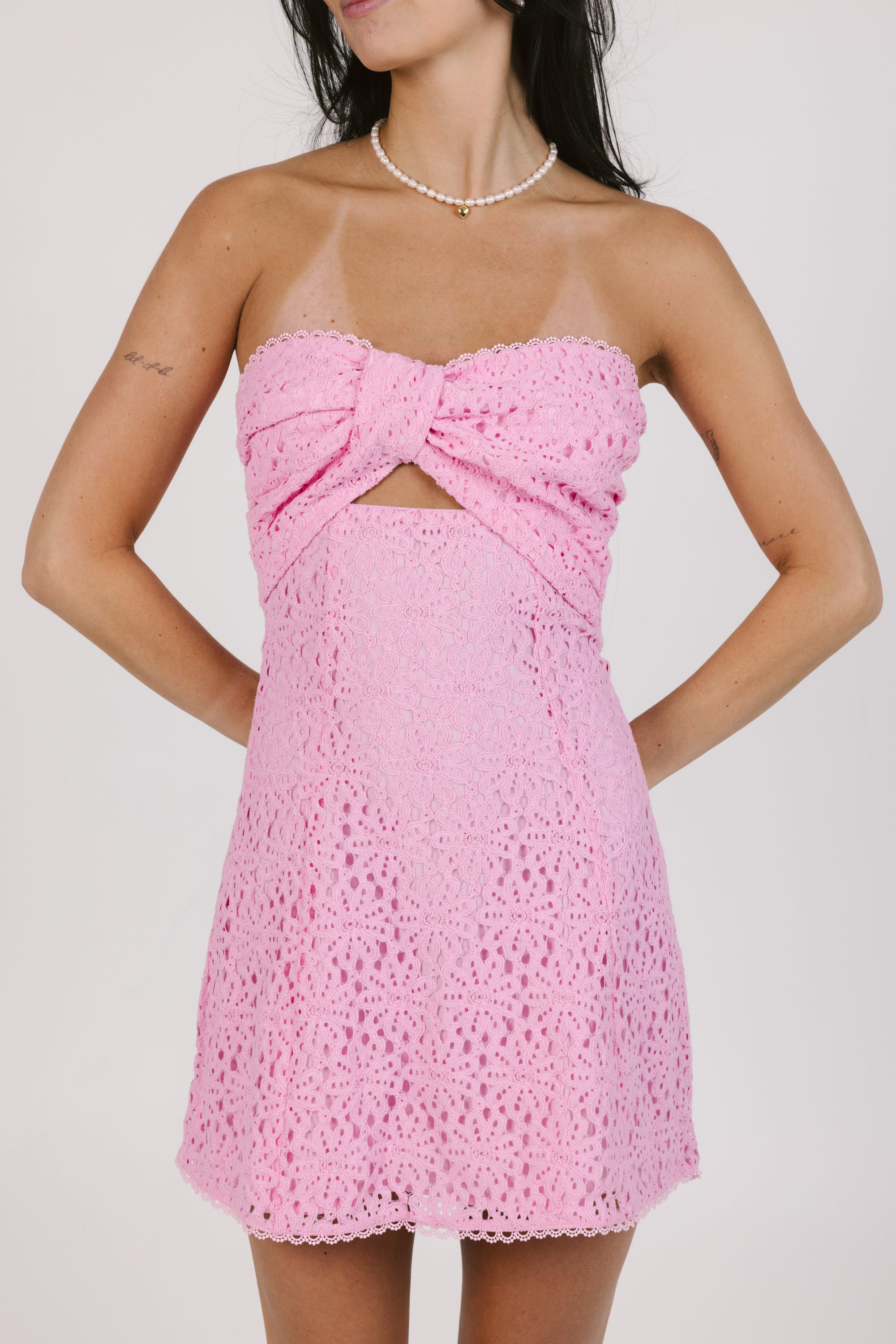 No Promises Dress in Pink