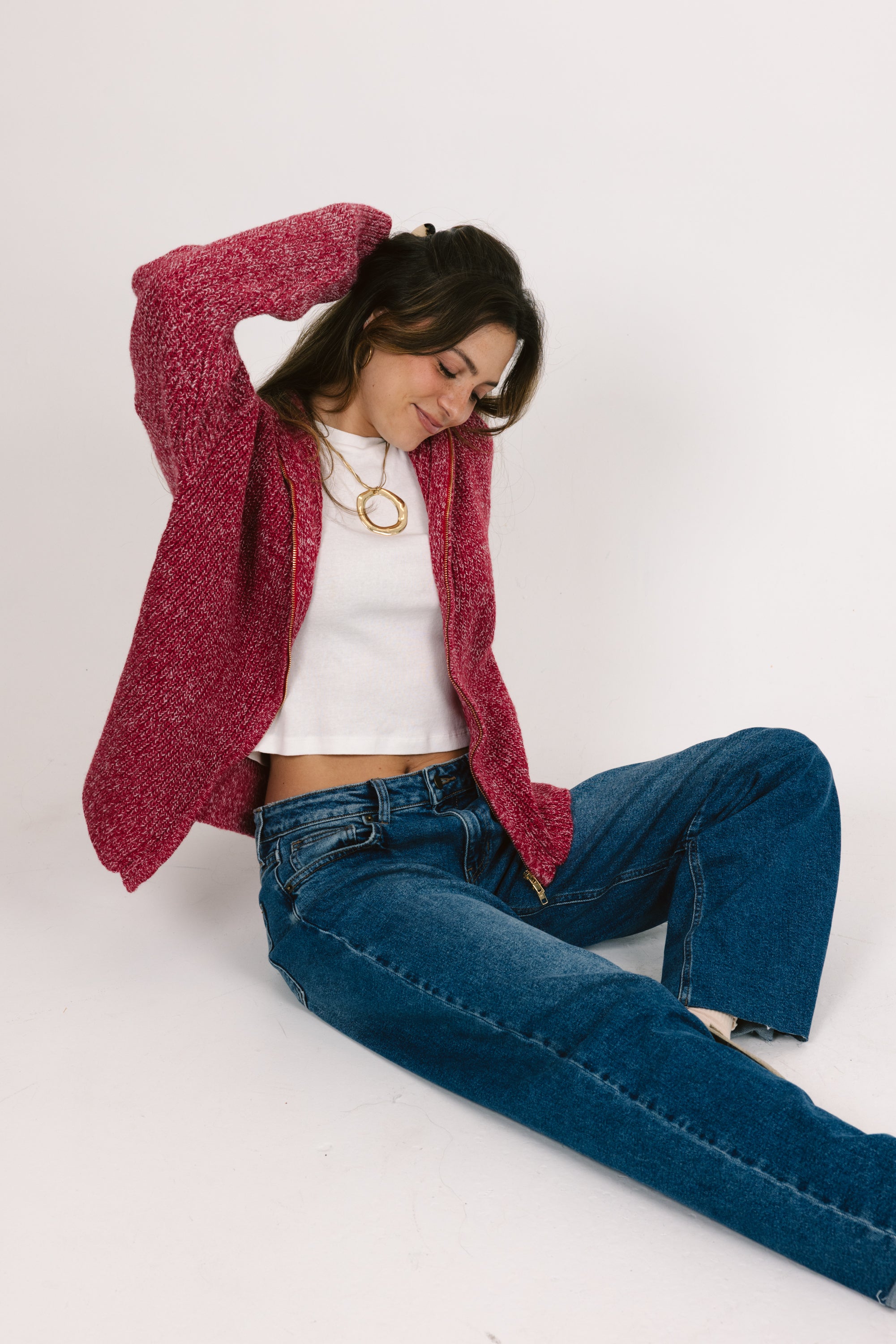 Shiloh Zip Up Sweater