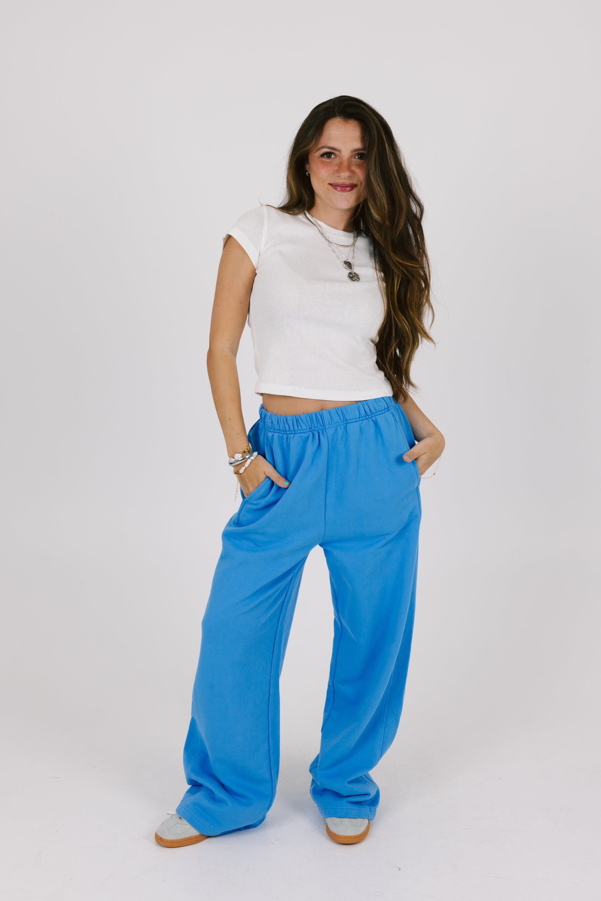 Morning Haze Sweatpants in Blue