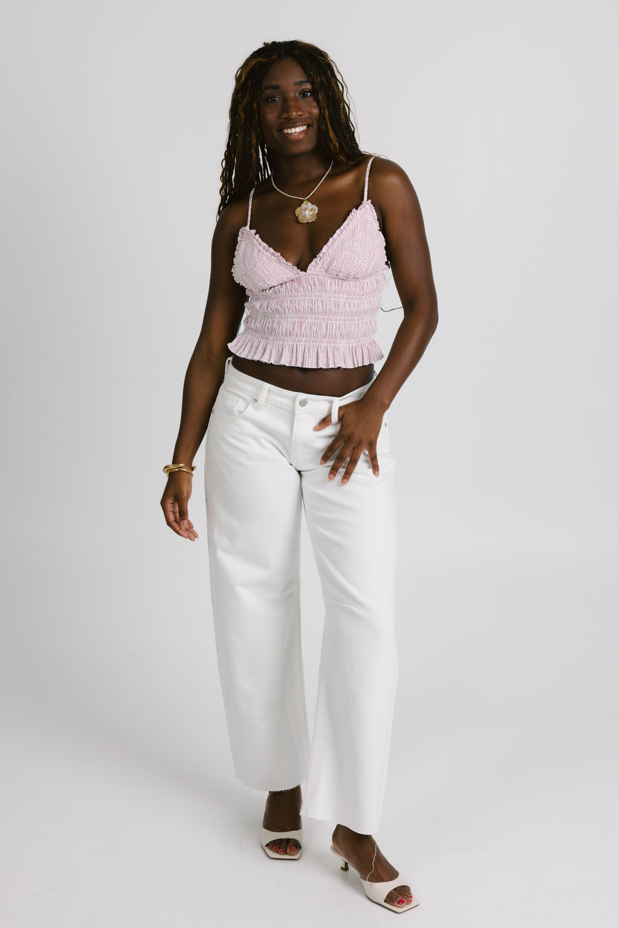Alani Top in Pink