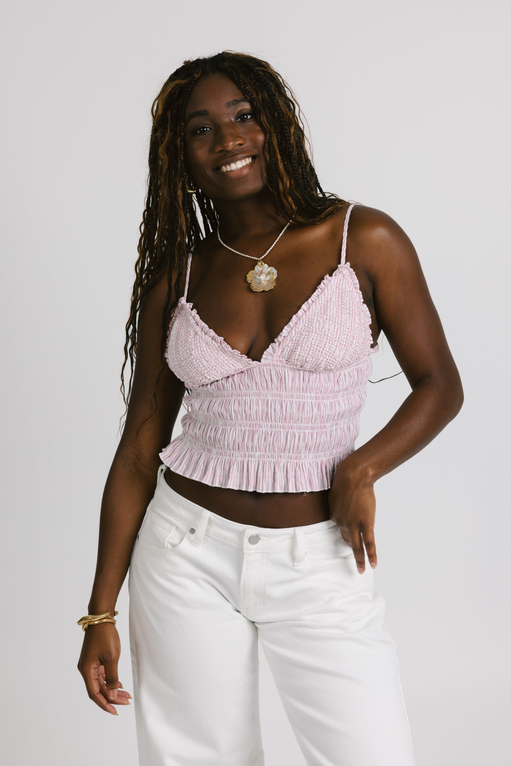 Alani Top in Pink