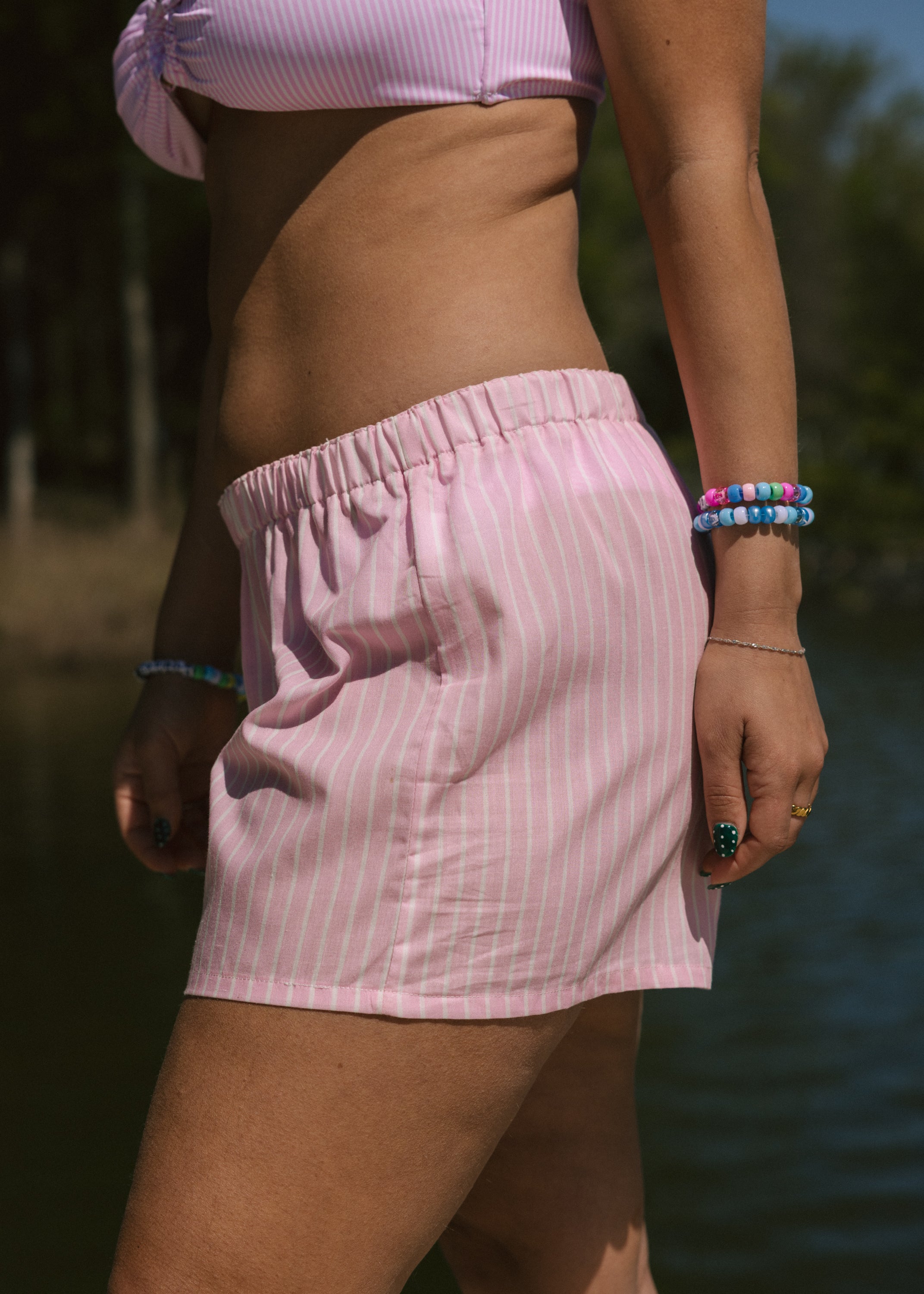 Annie Pink Boxer Short