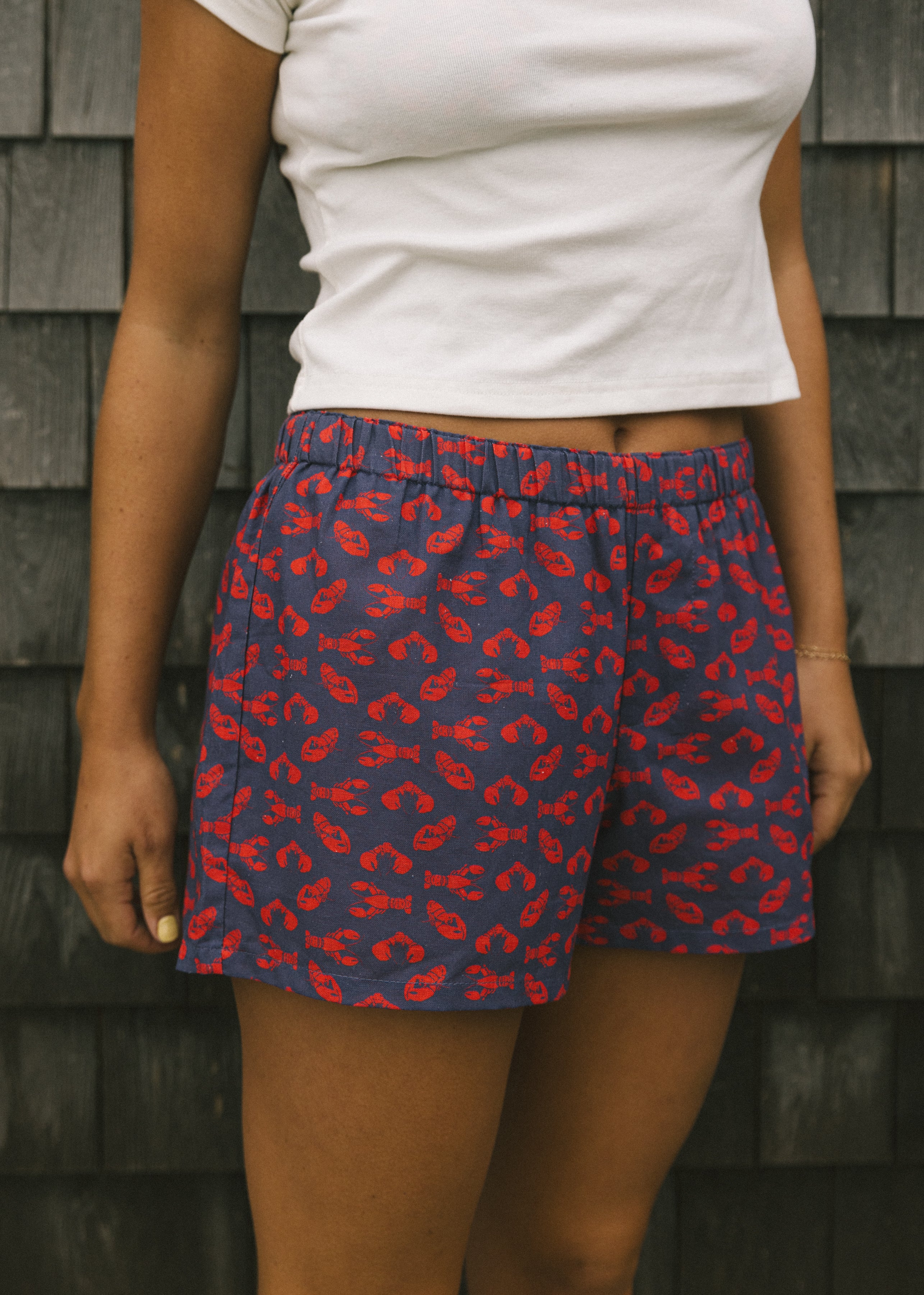 If You're a Lobster Linen Shorts