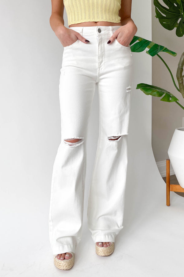 Cara Jeans in White