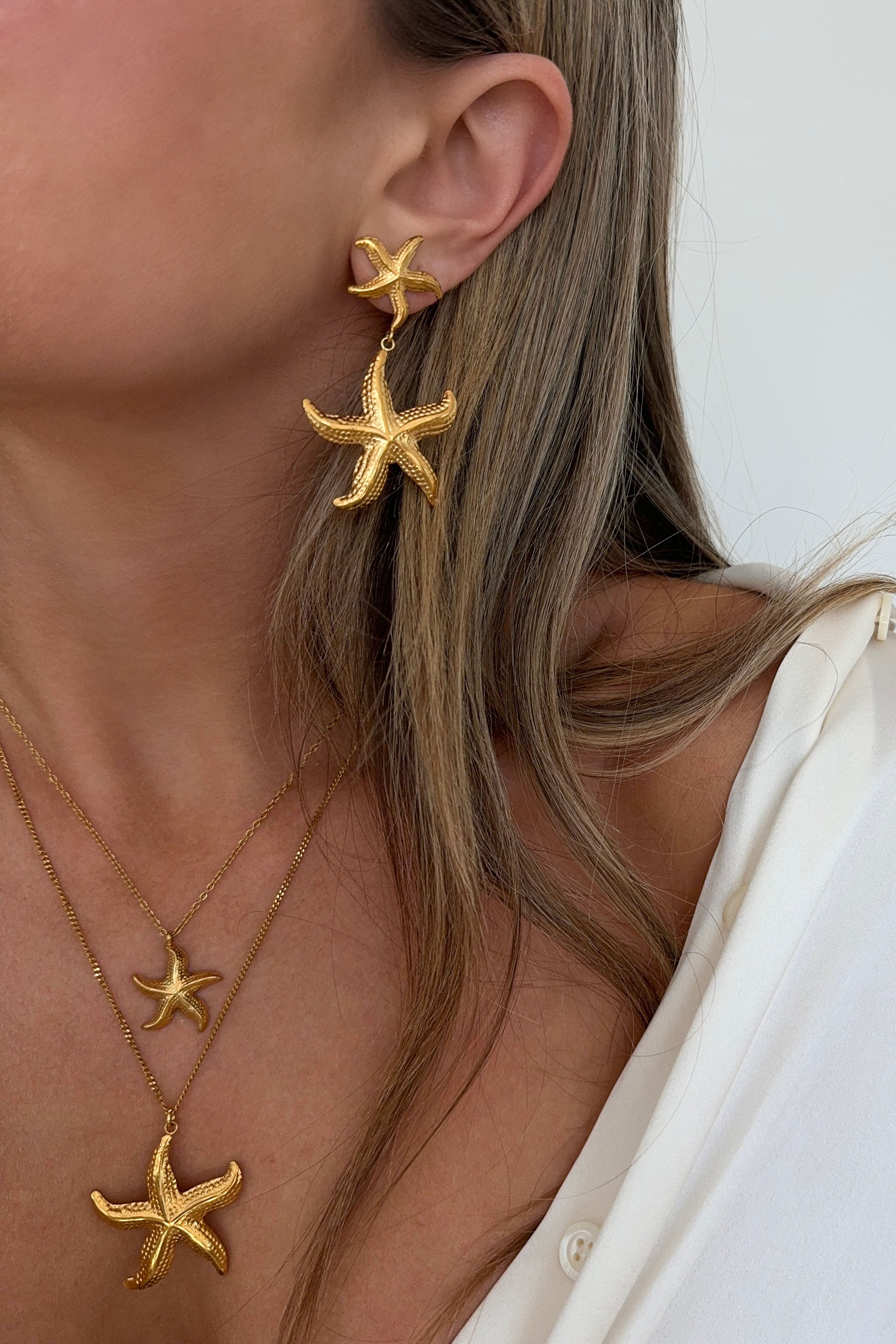 Starfish Earrings | Large