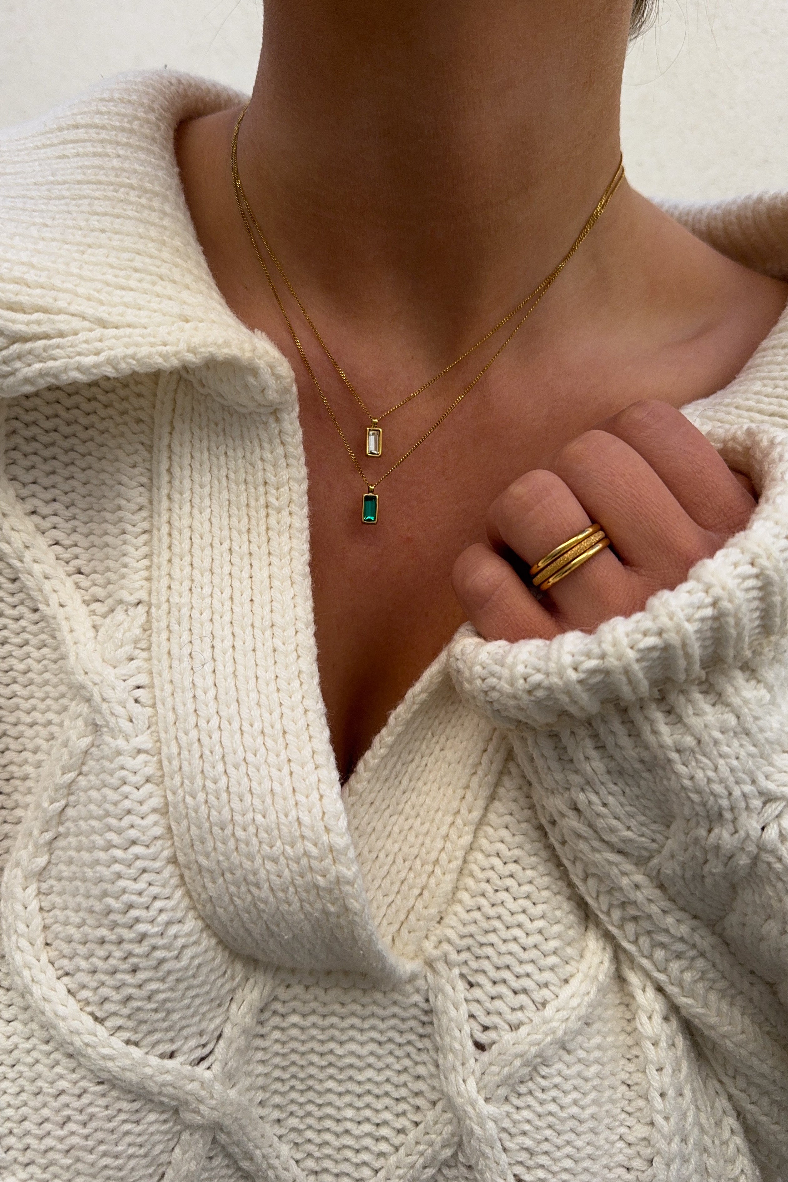 Serena Necklace - Crystal