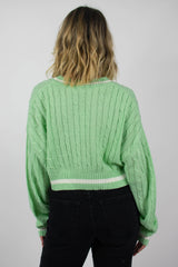 Hear Me Out Sweater in Green