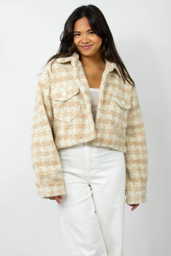 Melrose Jacket in Taupe
